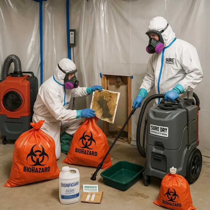 Contaminated Water Handling Protocols process in Okeene, OK
